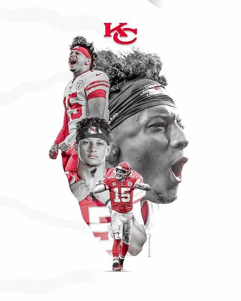 Patrick Mahomes Wallpaper Discover more American, football, Kansas City Chiefs, National Football League, Patrick Lavon Mahomes wallpaper. https://www.kolpaper.com/116135/patrick-mahomes-wallpaper-15-4/ Patrick Mahomes Wallpaper, Chiefs Wallpaper, Kc Football, Kansas Chiefs, Nfl Football 49ers, Nfl Football Art, Kansas City Chiefs Logo, Rams Football, Football Wallpapers