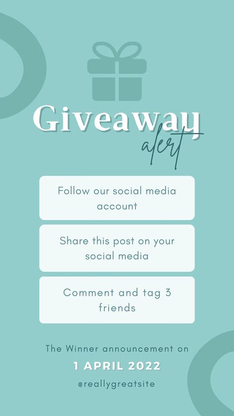 Blue Minimalist Giveaway Alert Instagram Story - Templates by Canva Giveaway Winner Announcement Instagram Story Template, Giveaway Poster Instagram, Business Giveaway Ideas Marketing, Giveaway Announcement Instagram, Giveaway Story Instagram, Giveaway Winner Announcement Instagram, Giveaway Template Instagram, Giveaway Ideas Instagram Design, Giveaway Post Ideas