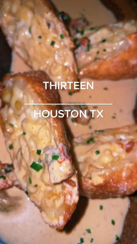 Thirteen Houston Credit @vashacandace via tiktok | Houston food restaurants, Houston food, Houston eats Houston Food Restaurants, Houston Foodie, Houston Eats, Houston Travel, Houston Food, Houston Restaurants, Dinner Restaurants, Food Spot, Health Dinner