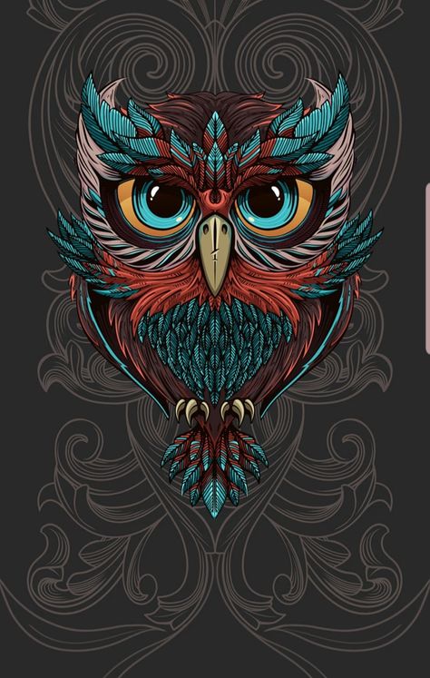 Vastu Wallpaper, The Trap House, Owl Background, Skin Wallpaper, Owl Sketch, Masonic Art, Android Wallpaper Blue, Cute Owls Wallpaper, Mobile Skin