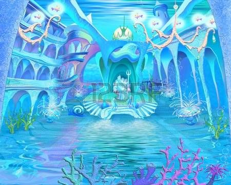 Underwater Castle, Mermaid Happy Birthday, Fantasy Music, Happy Birthday Kids, Birthday Party Photography, Baby Shower Photography, Undersea World, Art Therapy Projects, Wallpaper Music