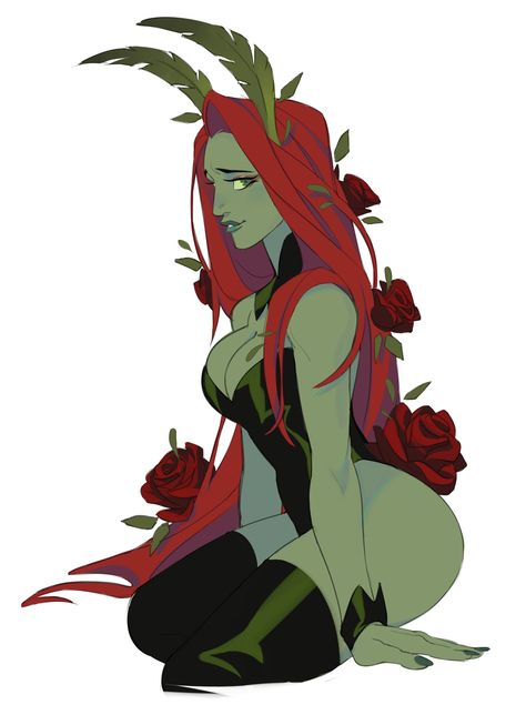 ninterbit on Twitter: "#PoisonIvy  hehe… " Poison Ivy Fanart, Ivy Fanart, Poison Ivy Dc Comics, Gotham Girls, Harley Quinn Artwork, Harley Quinn Art, Comics Girls, Poison Ivy, Superhero Art