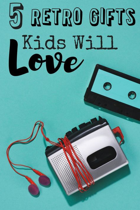 Buying gifts for kids can be tough.  Buying gifts for kids that are already inundated with technology can seem impossible. This list of five retro gifts kids will love will give you five really great gift ideas that most kids don't already have, but they'd totally love. Retro Gift Ideas, Monogramed Gifts, Retro Gifts, Mom Bloggers, Retro Gift, Christian Parenting, Great Gift Ideas, Gifted Kids, Gift Guides