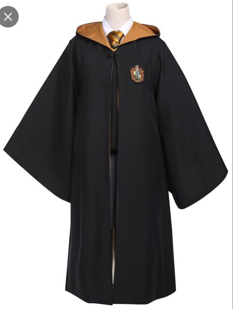 Harry Potter Cloak, Hufflepuff Uniform, Hermione Granger Costume, Harry Potter Gryffindor Robe, Wizard Robes, Star Costume, Harry Potter Hermione Granger, Harry Potter Kids, Cap Girl