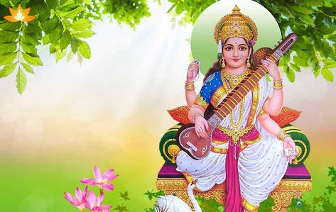 Let’s know the propitious timings and Shubh Muhurat for the illustrious Saraswati Puja festival-the Vasant Panchami. It is said that Goddess Saraswati should be worshipped at the time of Purvahna Kala on Vasant Panchami which is considered much favourable times for veneration, it is predominately the time between the sunrise and the midday suring Vasant Panchami. Happy Basant Panchami, Quotes Valentines Day, Vasant Panchami, Saraswati Puja, Basant Panchami, Goddess Saraswati, Festival Dates, Saraswati Goddess, Life Mantras