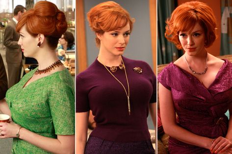 Mad Men Style Women, Mad Men Fashion Joan, Mad Men Fashion Women, Joan Mad Men, Mad Men Hair, Mad Men Joan Holloway, Mad Men Costume, Joan Harris, Mad Men Party