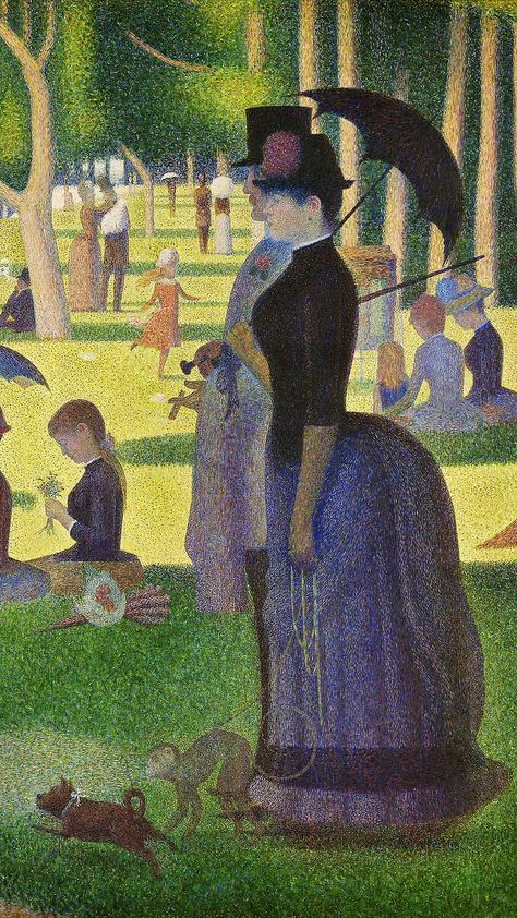 Seurat art iPhone wallpaper, mobile background, A Sunday on La Grande Jatte famous painting | free image by rawpixel.com / The Art Institute of Chicago (Source) Seurat Art, Famous Impressionist Paintings, Famous Landscape Paintings, Art Iphone Wallpaper, Famous Art Pieces, Mobile Background, Claude Monet Water Lilies, Georges Seurat, Wallpaper Mobile