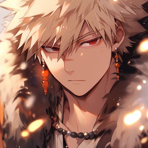 Barbarian Bakugou, Fantasy Bakugou, Bakugo Fanart, Bakugo Katsuki Fanart Cute, Bakugo Katsuki, Katsuki Bakugo, Nice Boy, Katsuki Bakugou, Manga Boy