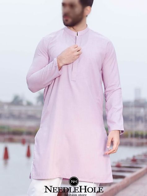 Simple man kurta pajama dress for party in lavender color with contrast detail on collar https://needlehole.com/ali-xeeshan-simple-man-kurta-pajama-dress-for-party-msk401492/ Ali Xeeshan, Dress For Party, Simple Man, Pajama Dress, Kurta Pajama, Los Angeles Usa, Shalwar Kameez, Lavender Color, Bespoke