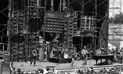 Remembering the Grateful Dead's Wall of Sound: an absurd feat of technological engineering | Wall Of Sound, The Grateful Dead, Rolling Stones Magazine, Audio Engineer, Dead And Company, 50 Years Ago, Sound Design, Grateful Dead, Drum And Bass