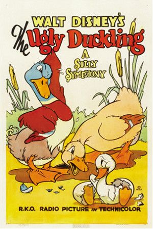 Vintage Disney Posters, Silly Symphony, Walt Disney Cartoons, Walt Disney Movies, The Ugly Duckling, Full Mon, Disney Movie Posters, Classic Disney Movies, Animation Disney