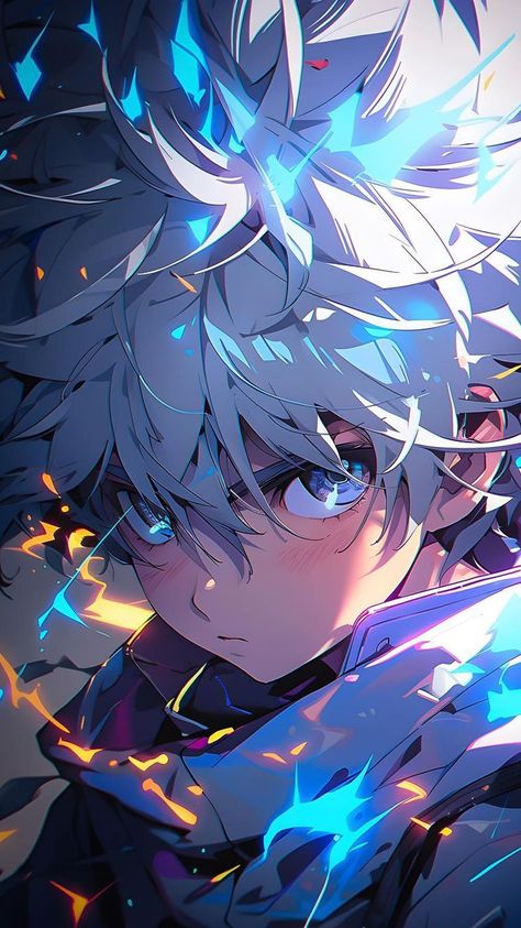 Killua Zoldyck Wallpapers, Photo Manga, Image Dbz, Killua Zoldyck, Anime Backgrounds, Cool Anime Backgrounds, Cool Anime Guys, Anime Shadow, Cool Anime Wallpapers