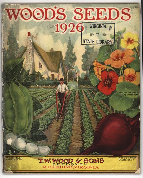 Vintage Seed Catalogs, Vintage Booth Display Ideas, Primitive Labels, Vintage Booth Display, Antique Flowers, Vintage Catalog, Create Font, Vintage Seed Packets, Garden Catalogs