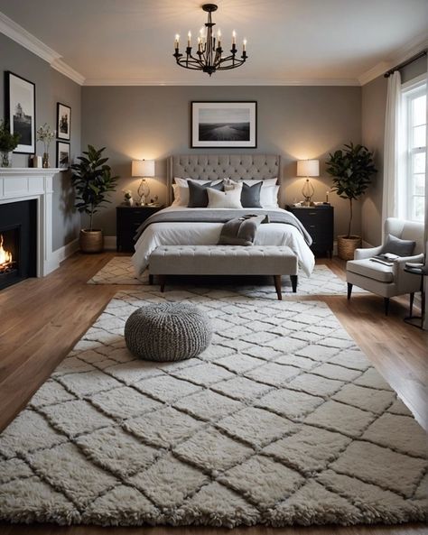 20 Ideal Boho Bedroom Layout Ideas You’ve Gotta Try – ToolzView Long Bedroom Design Layout, Huge Bedroom Layout, Narrow Master Bedrooms Decor, White Walls Dark Floors Bedroom, Bloxburg Master Room Ideas Bedroom Realistic, Big Bedroom Layout Ideas, Long Bedroom Layout Ideas, Long Rectangle Bedroom Layout Ideas, Rectangular Bedroom Layout