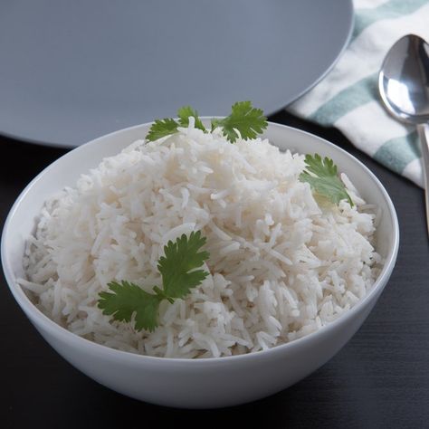 Basmati Rice, Microwave Method for Cooking Recipe | Epicurious Basmati Rice In Microwave, Microwave Basmati Rice, Rice In Microwave, Rice Microwave, Rice In The Microwave, Microwave Rice, Rice On The Stove, Manchurian Recipe, Microwave Baking