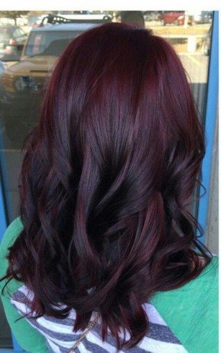 La couleur Balayage Burgundy, Burgundy Hairstyles, Hair Color Cherry Coke, Pelo Color Borgoña, Pelo Color Vino, Spring Hair Color Trends, Hair Color Mahogany, Mahogany Hair, Rambut Brunette