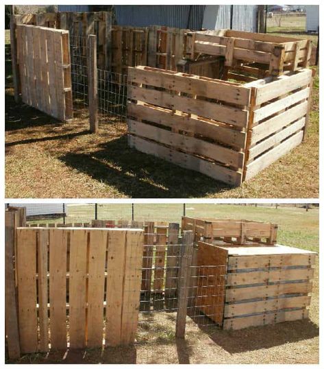 Chicken Coop Pallets, Pallet Furniture Designs, Diy Chicken Coop Plans, 1001 Pallets, Pallet House, Simple Woodworking Plans, Shipping Crates, Coop Plans, Pall Mall