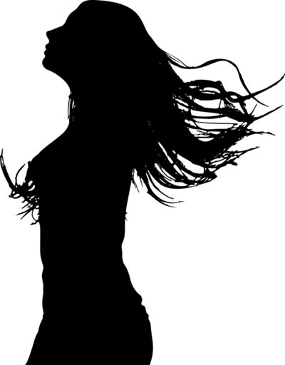 Woman - Free vector clip art image. #BlackAndWhite, #ClipArt, #Free, #People, #PublicDomain, #SVG, #VectorImage, #Women Sillouttes Images Women, Sillouttes Images, Hair Silhouette, Female Silhouette, Woman Hair, Silhouette Clip Art, Clipart Free, Woman Silhouette, Public Domain Images