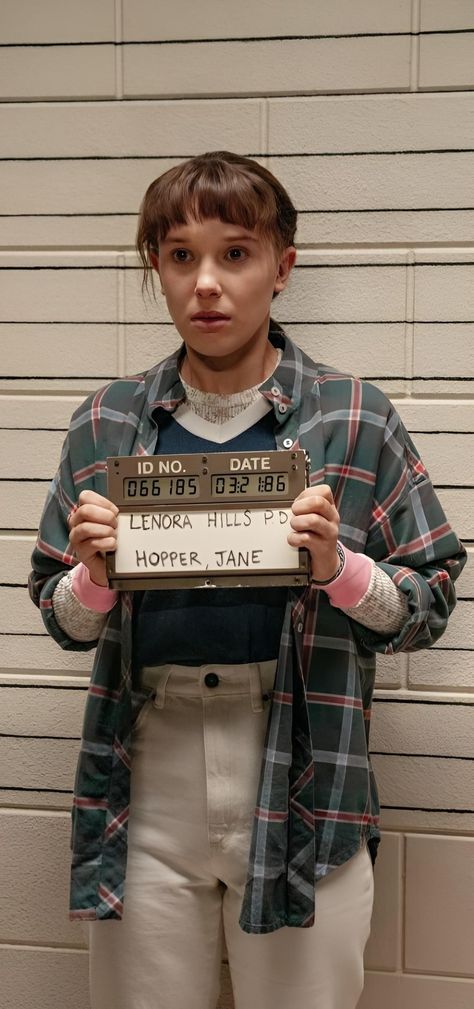 stranger things wallpaper jane hopper eleven arrested season 4 Eleven Hopper Outfits, Stranger Things Party Outfit, Season 4 Eleven Outfits, El Stranger Things Outfit, Eleven Season 3 Outfits, Eleven Season 4 Outfit, Eleven Stranger Things Outfit, El Outfits Stranger Things, Eleven Stranger Things Wallpaper