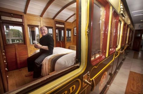 Rail enthusiast: I keep a 130-year-old train carriage inside my house Scenic Train Rides, Train Tour, Scenic Travel, African Travel, Luxury Train, Victoria Falls, Jaisalmer, Jules Verne, Train Journey