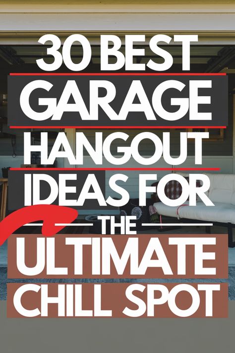 30 best garage hangout ideas for the ultimate chill spot. Turn Garage Into Game Room, Garage Wall Decor Ideas, Garage Wall Colors Ideas, Garage Man Cave Ideas On A Budget, Teen Loft Hangout, Finished Garage Ideas, Teen Hangout Space, Man Cave Garage Ideas, Garage Hangout Ideas