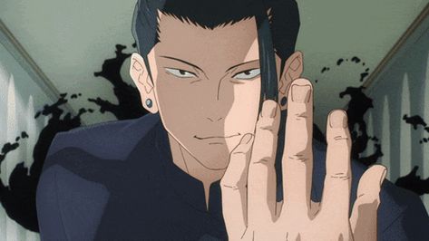 https://media.tenor.com/PbJDcT1r2WsAAAAC/geto-suguru-geto.gif Jujutsu Kaisen Season 2, Goof Troop, Banner Gif, Anime Fnaf, Anime Character Drawing, Cool Animations, Manga Illustration, Animation Film, Manga Drawing