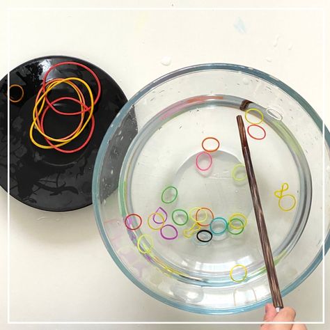 Rubber Band Activities For Kids, Rubber Band Activities, Rubber Band Activity, Water Kids, Childcare Activities, Band Kid, Sorting Activities, Classroom Crafts, Kid Activities