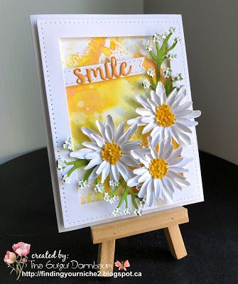 Finding Your Niche: Elizabeth Craft Designs New Release from Susan's Garden Card Making Flowers, Heartfelt Creations Cards, Card Design Handmade, Sunflower Cards, Daisy Cards, Elizabeth Craft Designs, Elizabeth Craft, Paper Crafts Cards, Floral Cards