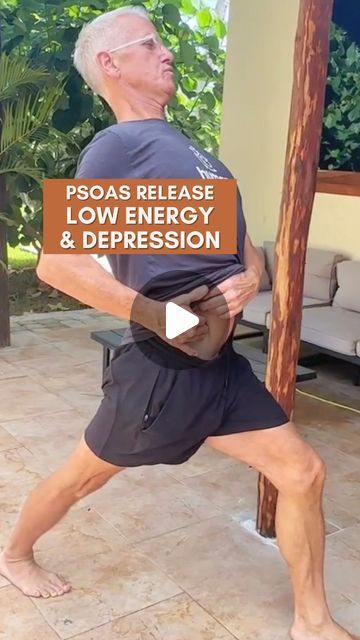 Back Rehabilitation Exercises, Psoas Stretch Release, 28 Day Reset, Human Garage, Psoas Stretch, Psoas Release, Rehabilitation Exercises, Yoga Stretching, Life Transformation