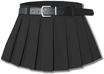 Pleated Skirt With Belt, Uniform Skirt, Womens Pleated Skirt, Mini Pleated Skirt, Skirt With Belt, Skirt Plus Size, Business Suits, Womens Tennis, Business Suit