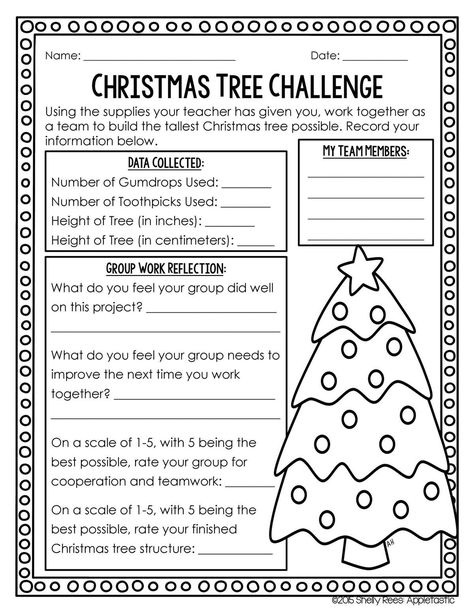 Activities For High School Students, Classroom Checklist, Activities For High School, Homeschool Christmas, Steam Challenges, Holiday Science, Christmas Science, Teaching Holidays, Christmas Stem