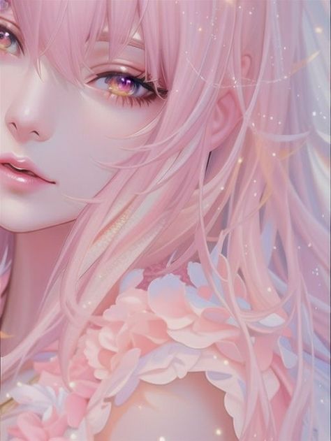 Walpapers Cute, Pink Hair Anime, Witchy Wallpaper, Female Character Concept, Dream Anime, Witch Art, Anime Baby, Portrait Sculpture, Cute Anime Pics