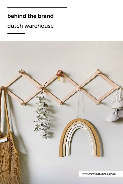 We love Dutch Warehouse - a children’s home and decor store created and run by Dutch mum of three boys, Annemarie. Dutch Warehouse is all about ethically made unique homewares that are just simply stylish! Accordion Hanger, Twin Nursery, Nursery Idea, Peg Rack, Unique Homewares, Baby Rooms, Boho Nursery Decor, Nursery Inspo, Three Boys