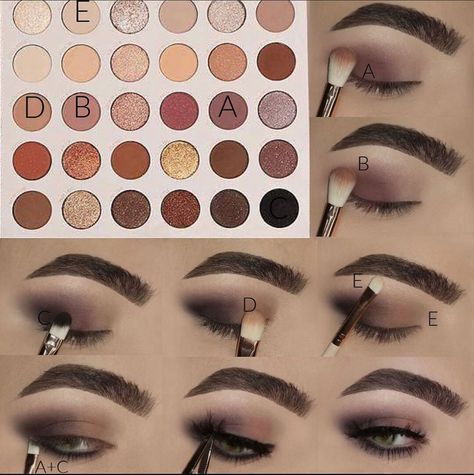 2,832 Likes, 68 Comments - Ashley Haw|The Pictorial Queen (@ashleyhawmakeup) on Instagram: “CHEAPER Dupe for the JSC Orgy Palette Would you try this look? Comment down below ⤵️ UPDATE: I…” Morphe Eyeshadow Looks Step By Step, Morphe Truth Or Bare Palette Looks, Colourpop Bare Necessities Palette Looks, Bare Necessities Colourpop Looks, Eyeshadows Ideas, Soft Glam Tutorial, Colourpop Bare Necessities, Eyeshadow Guide, Glam Tutorial