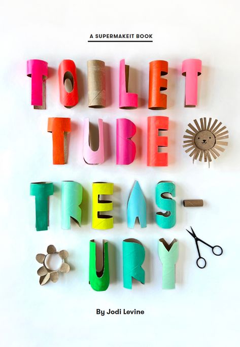 My New Book, Toilet Tube Treasury! — super make it Beginner Weaving, Tube Crafts, Fun Holiday Crafts, Cat Template, Free Printable Templates, Toilet Paper Tube, Recycle Bin, Paper Cupcake, Cardboard Tubes