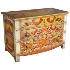 Peter Hunt, Painted Furniture For Sale, Painted Cupboards, Hunting Art, 1st Dibs, Vintage Folk Art, Decoupage Furniture, Painted Chest, Painted Chairs