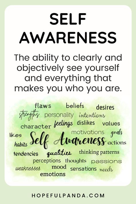 Self-awareness is the ability to understand one's own thoughts, feelings, and motivations. It is an important skill for personal growth and success. People who are self-aware are more likely to be able to make good decisions, manage their emotions, and build healthy relationships.

#selfawareness #personalgrowth How To Be More Self Aware, How To Be More Attentive, Self Awearness, Becoming Self Aware, What Is Self Awareness, Being Self Aware Quotes, Self Awareness Definition, Self Awareness Illustration, Self Awareness Worksheets