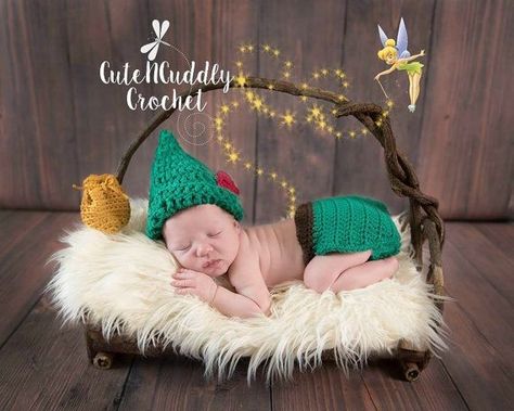 Photography Newborn Boy Photography, Peter Pan Costume, Peter Pan Nursery, Pan Photo, Newborn Photography Boy, Crochet Newborn, Toddler Photography, Newborn Sets, Nursery Baby Room