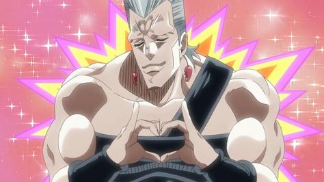 Polenarfu is pure Jean Pierre Polnareff, Green Dolphin, Jojo's Adventure, Jotaro Kujo, Jojo Anime, Jojo Memes, Random Memes, Jojo Bizzare Adventure, Crusades