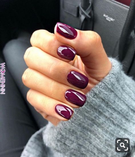 Beautiful! Nail Colors 2023, Winter Nail Colors, Nail Polish Art Designs, Sns Nails Colors, Unghie Sfumate, Colors 2023, Sns Nails, Nail Colors Winter, Almond Shape Nails