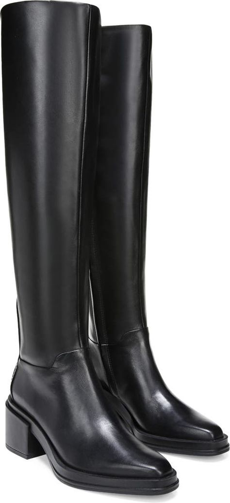 Knee Black Boots, Franco Sarto Boots, Boots Png, Color Pad, Cardboard Sculpture, Tall Riding Boots, Riding Boot, Famous Footwear, Shoe Closet