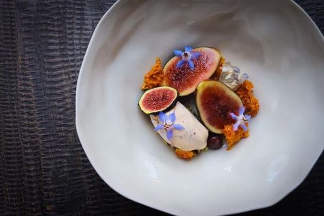 Pistachio Granola, Chefs Plate, Summer August, Fig Trees, Chantilly Cream, Lavender Honey, Tasting Menu, Fig Tree, Delicious Fruit