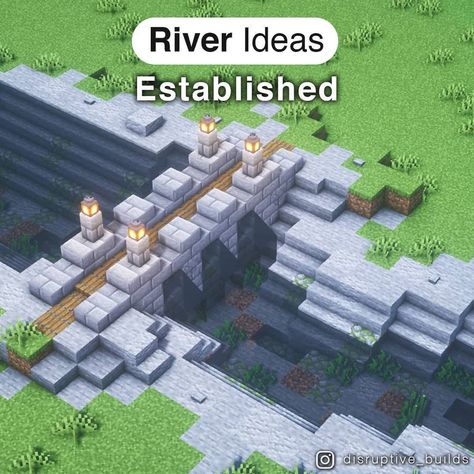 Minecraft Village Square Ideas, River Ideas, Rumah Minecraft Sederhana, Minecraft Mansion, Minecraft Structures, Minecraft Interior Design, Bangunan Minecraft, Minecraft Cottage, Minecraft Castle