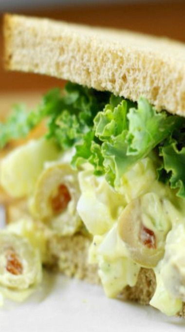 Egg Salad with Olives Egg Salad With Green Olives, Egg Salad With Olives, Olive Tea Sandwiches, Protein Salads, Salad With Olives, Easy Egg Salad, Best Sandwich Recipes, Protein Salad, Afternoon Tea Recipes