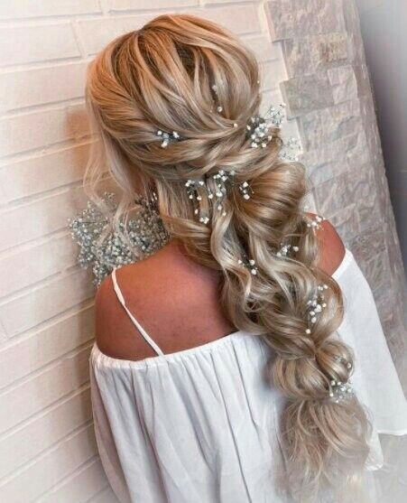 Goddess Wedding Hair, Take Care Of Wavy Hair, Hair For A Wedding, Glam Bridal Hair, Bride Hair Down, Lisa Hair, Boho Bridal Hair, Bridal Hair Inspiration, Long Hair Wedding Styles