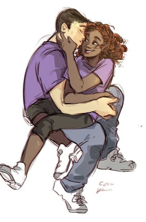 Frank Zhang and Hazel Levesque Hazel And Frank, Zio Rick, Percy Jackson Ships, Hazel Levesque, Frank Zhang, Percy And Annabeth, Percy Jackson Fan Art, Kane Chronicles, Leo Valdez