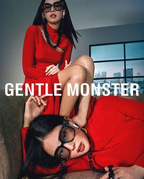 Paper Magazine, Campaign Fashion, Gentle Monster, K Pop Star, Jennie Lisa, Ad Campaign, Blackpink Jennie, Pop Star, Kpop Girl Groups