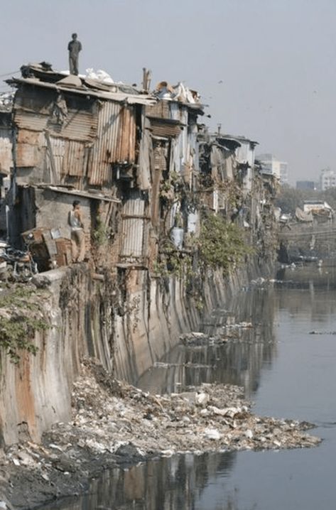 The World is a Ghetto: Global Slums - Out of Sight and out of Mind: Deterioration of the Human Condition. | HubPages Mother India, Shanty Town, Sustainable City, Water Pollution, India Colors, Beach Outfits, Rishikesh, We Are The World, Mumbai India