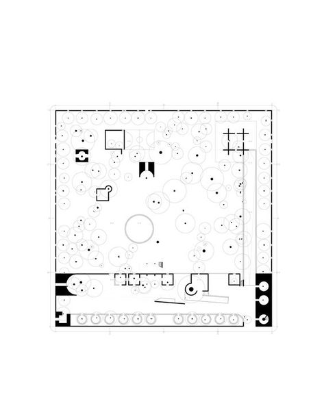 Pezo Von Ellrichshausen, Arch Architecture, Nosara, Architecture Concept Diagram, Concept Diagram, Site Plans, Architecture Graphics, Architecture Concept Drawings, Plan Drawing