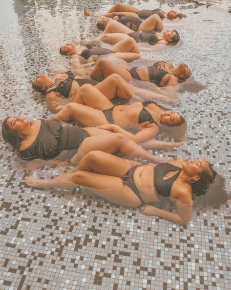 Plus Size Art: These Photos of Plus Size Asian Women Poolside are giving us LIFE! Poolside Photoshoot, Plus Size Aesthetic, Healthy Aesthetic, Swimwear Plus Size, Plus Size, On Instagram, Instagram